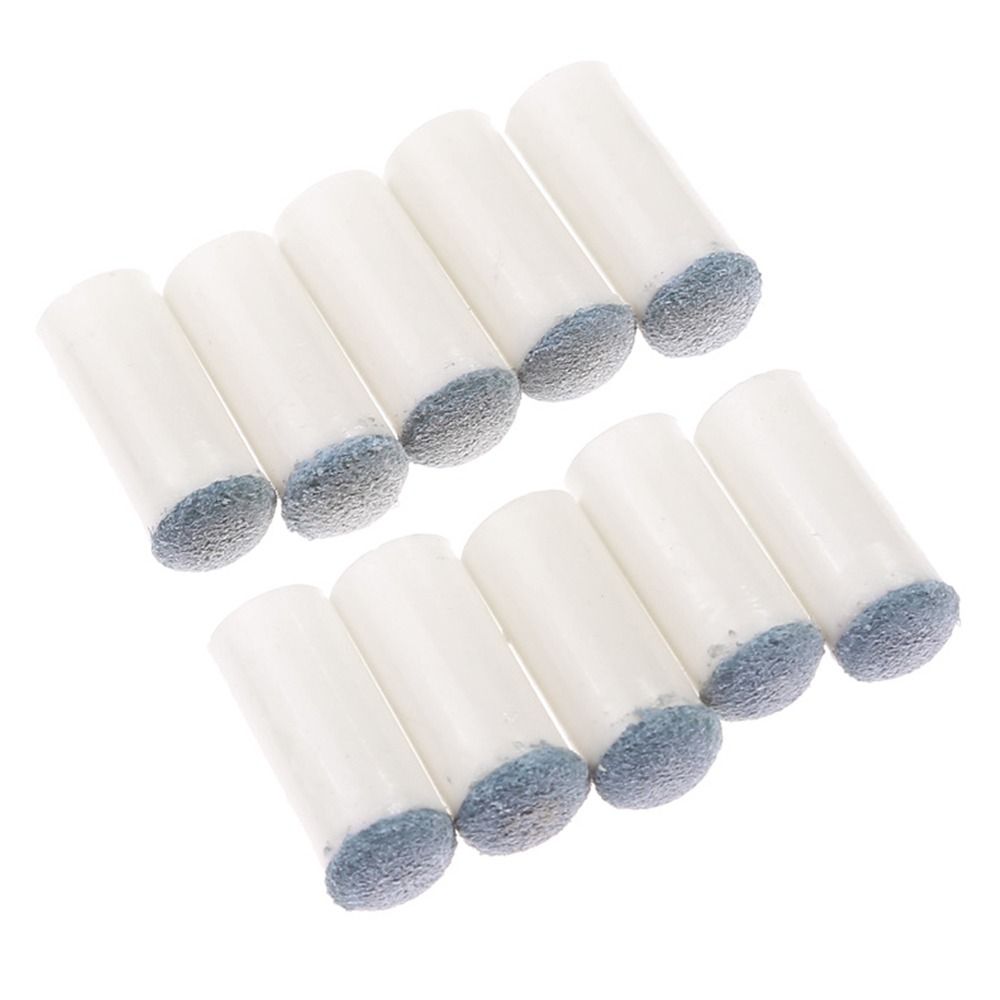10PCS 9/10/11/12/13mm Plastic Slip-on Billiards Cue Tips Protector Pool Cue Stick Replacement Cover Billiard Snooker Accessories