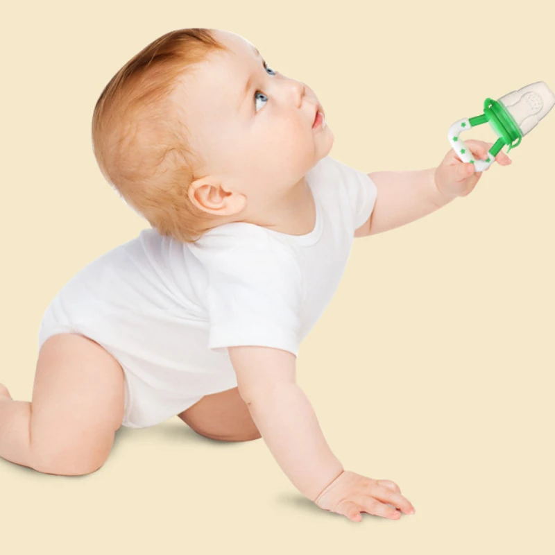 Clearance_Baby Silicone Baby Fruit Feeder Food Supplement Pacifier Molar Stick Supplementary Portable Kids Boys Girls Fruit Supp
