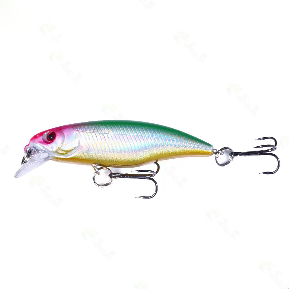 Señuelos de pesca de pececillo que se hunden, modelo popular japonés, 52mm, 4,5g, Jerkbait, Lucio, Carkbait, Wobblers, Swimbait, cebo duro profesional