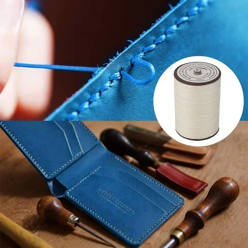0.35 -0.45 -0.55-0.65Mm 63 Màu Polyester Sáp Dòng Da Thủ Công MaY Sáp Sợi Dây Tròn bao Da May Sáp Chủ Đề Tự Làm