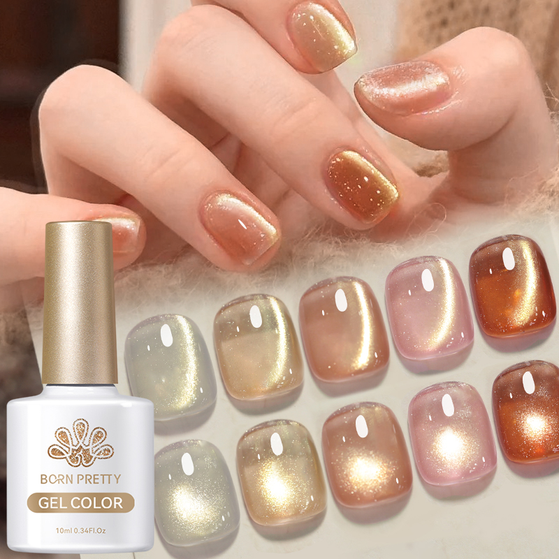 BORN PRETTY HEMA TPO FREE 117 Colors Cat Magnetic Gel Nail Polish 10ml Full Coverage Varnis Semi Permanent Super Gorgeous Nails