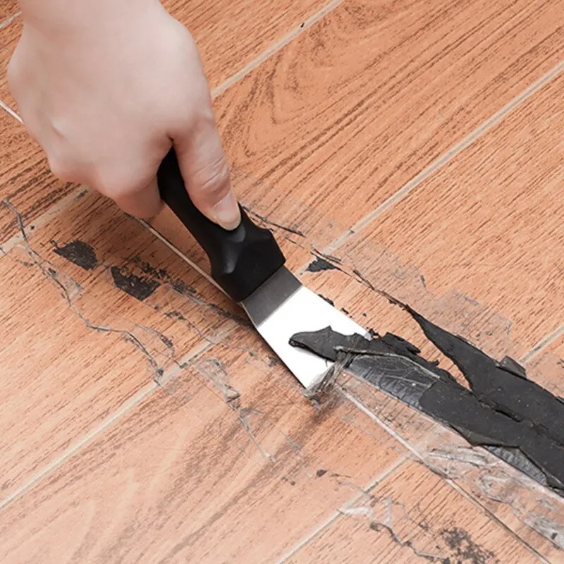 Farbabisolierwerkzeug, Reinigung zum Entfernen von Etiketten, Aufklebern, Farbe aus Glas und Herd, Schaber, Küchenreinigungsschaufel