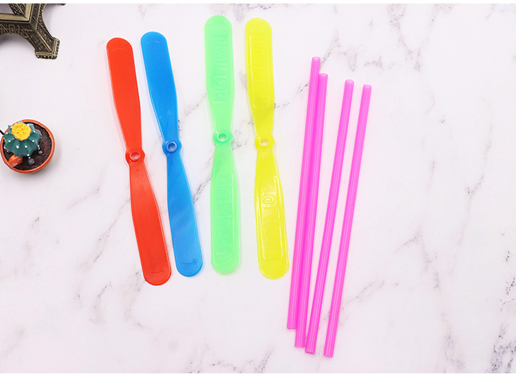 10 Pcs/Set Kids Outdoor Classic Toys Plastic Bamboo Dragonfly Hand Rubbing Flying Propeller Children's Game