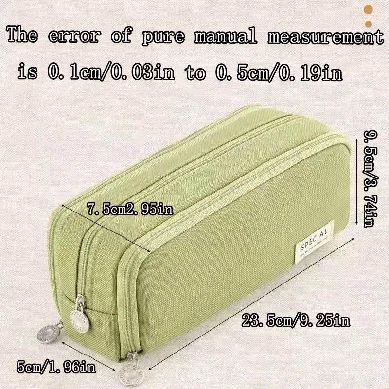 Simple large capacity pencil case Pencil case multi-functional pencil case for middle school students and high school students