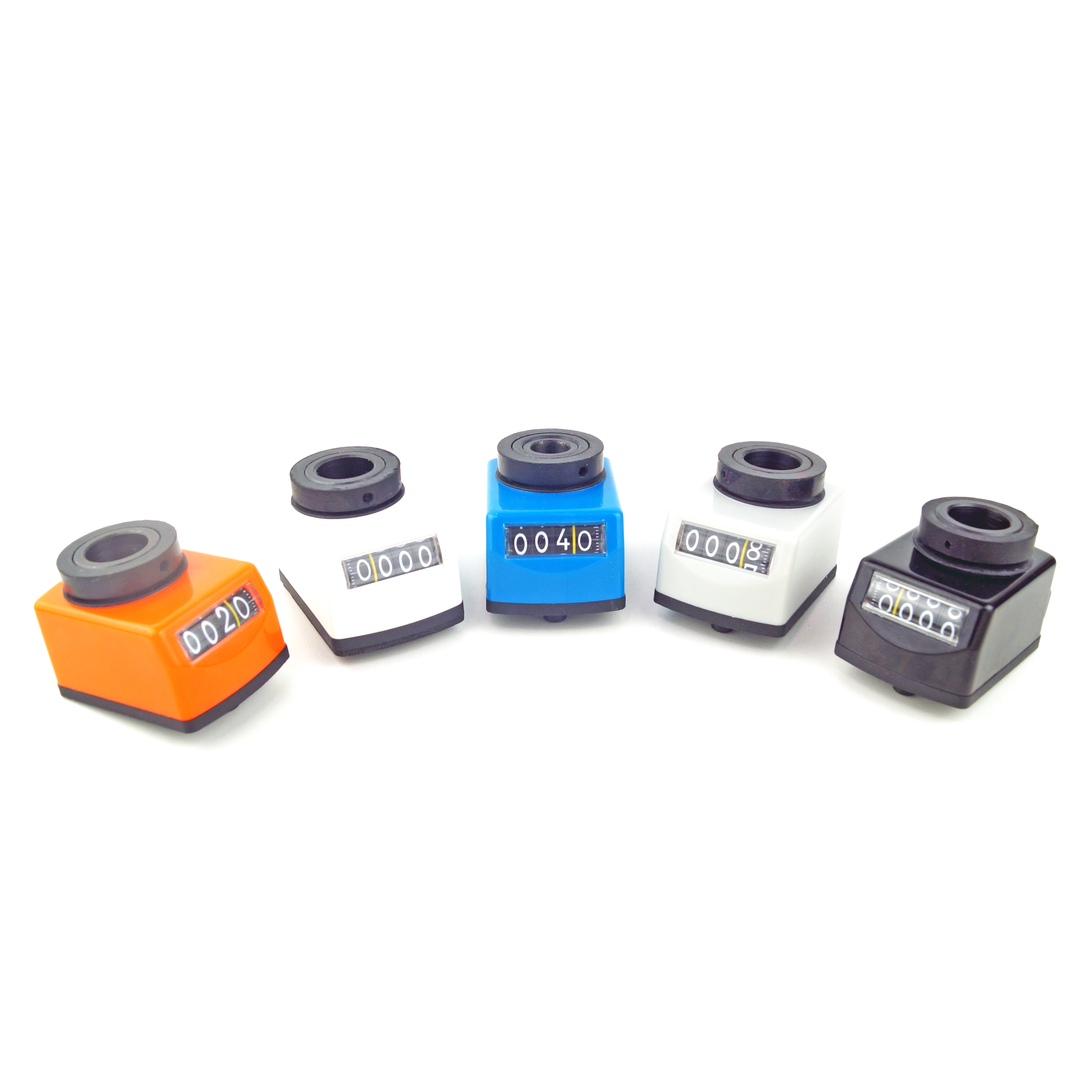 Тип 04, модель 0414, цифровой индикатор положения пластика, оранжевый, черный, белый, серый и bluecolor