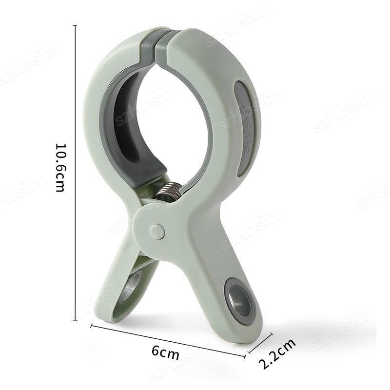 3-6Pcs Beach Towel Clips Reusable Large Windproof Clothes Pegs Plastic Strong Clothespins Laundry Tongs for Blankets Coats Towel