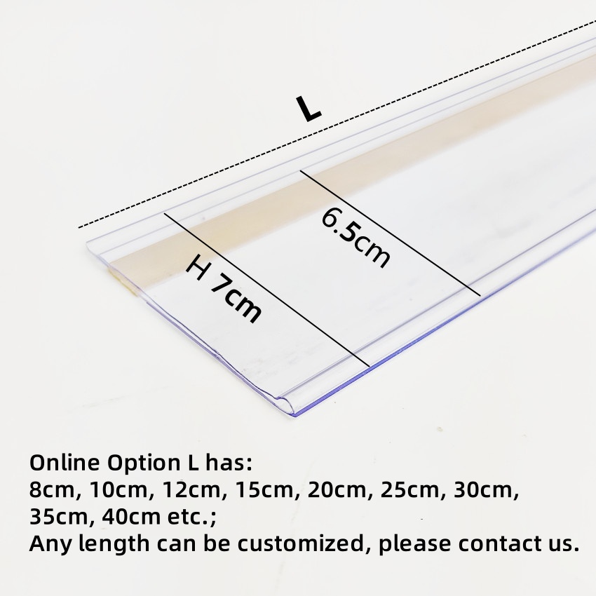 50 шт. H7 см пластиковый держатель с зажимом из ПВХ, знак разговора, этикетка, дисплей, полоски для передачи данных, полка, клейкая лента