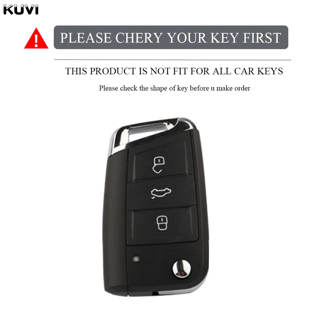 3 4 ボタン TPU 車のキーケースカバー Fob VW フォルクスワーゲンゴルフ 7 MK7 ティグアン MK2 シート Ateca レオン FR 2 イビサシュコダオクタ