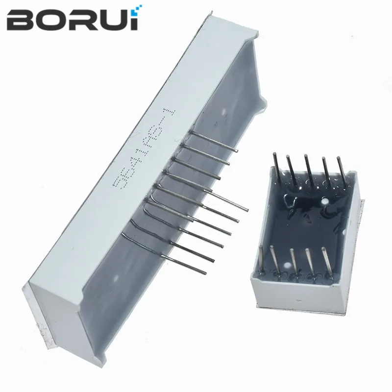1pc display a LED da 0.56 pollici 7 segmenti 1 Bit/2 Bit/3 Bit/4 Bit cifre tubo rosso comune catodo/anodo digitale 0.56 pollici led 7 segmenti