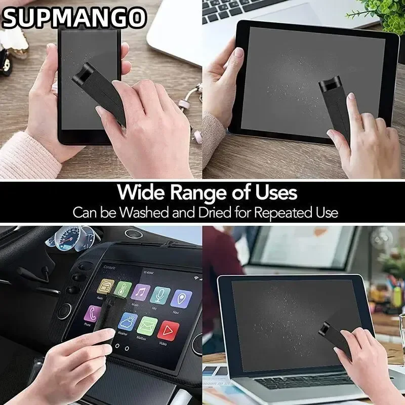 2in1 Mikrofaser Bildschirm Reiniger Sprühflasche Set Handy Ipad Computer Mikrofasertuch Wischen iPhone Reinigung Gläser Tücher