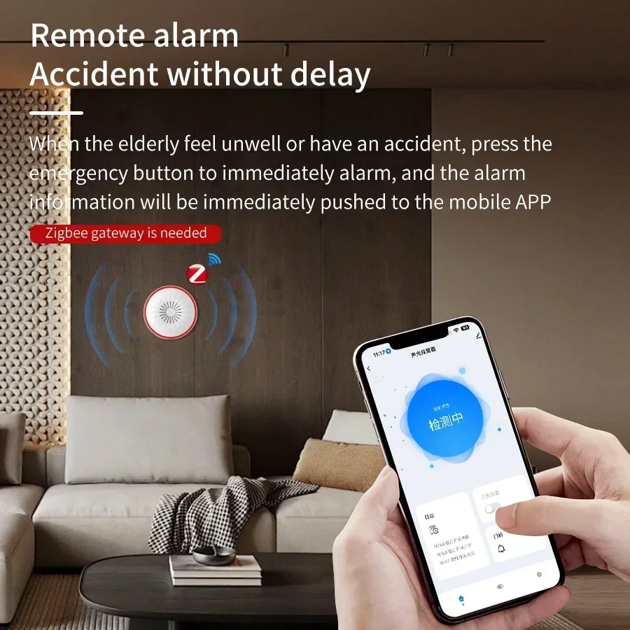 Tuya WiFi ZigBee Home Security System Smart Alarm Sound und Licht Sirene Sensor Detektor Smart Leben APP Unterstützung Alexa Google Hause