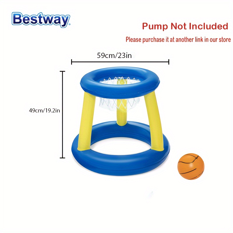Bestway 풍선 농구 수영 세트, 부동 풀 게임, 물 풍선 수영 세트, 풍선 풀 게임, 풀 장난감