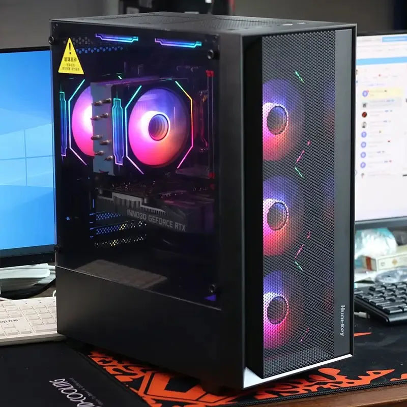 5 Desktop Computer I5 12400F 16GB 32GB 1TB SSD RTX3050 SHGB Hesha Tsure Win11 PC Desktop Computer Design Gaming PC Gamer