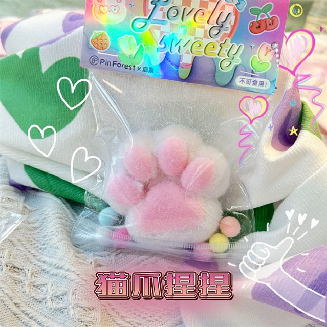 150g Handmade ซิลิโคน Cat's Paw ความเครียดบรรเทาของเล่น Mochi Taba Squishy ใหม่ Fidget ของเล่น