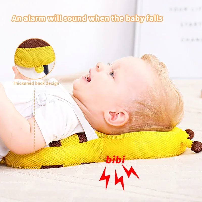 Kopf-Rücken-Schutz, Baby-Schutzkissen, Lernen Sie Spaziergang, Kopfbedeckung, verhindern Verletzungen, Sicherheitspolster, Prävention, Herbst-Cartoon-Bienen-Kinderkissen