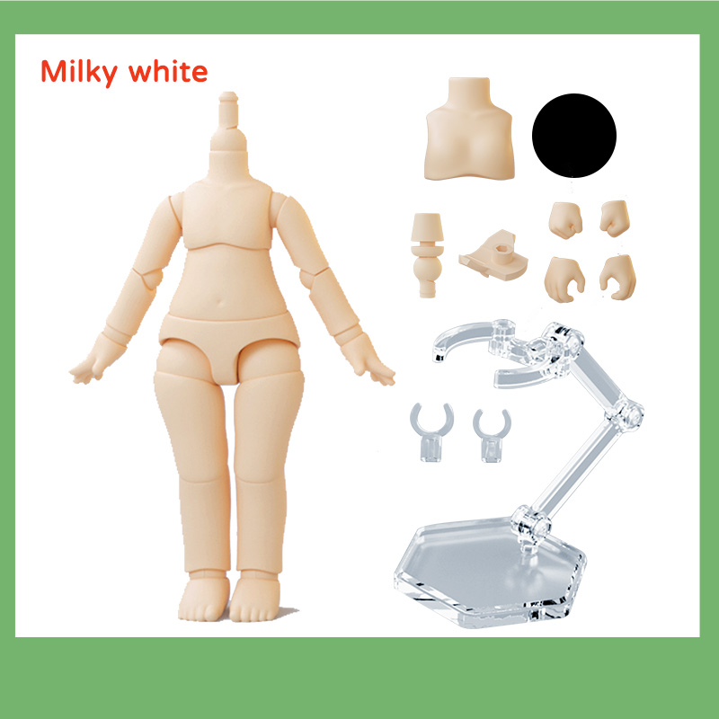 YMY 2nd Thế Hệ Búp Bê Cơ Thể Ob11 Búp Bê Hình Cầu Removeable Khớp Body Búp Bê Cho Đồng Xu, GSC Molly, obitsu 11 Hình Nendoroid Đầu