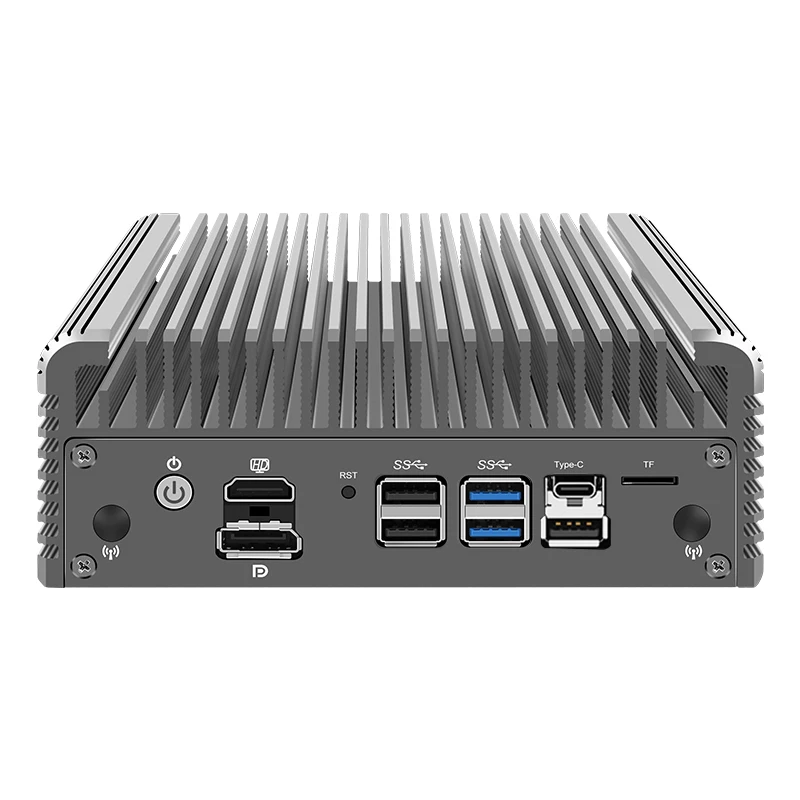 Soft-Router der 13. Generation Intel i7 1355U i5 1335U i3 1315U 6xi226-V 2,5G USB4.0 2xDDR5 Lüfterloser Mini-PC NAS-Firewall-Gerät Proxmox