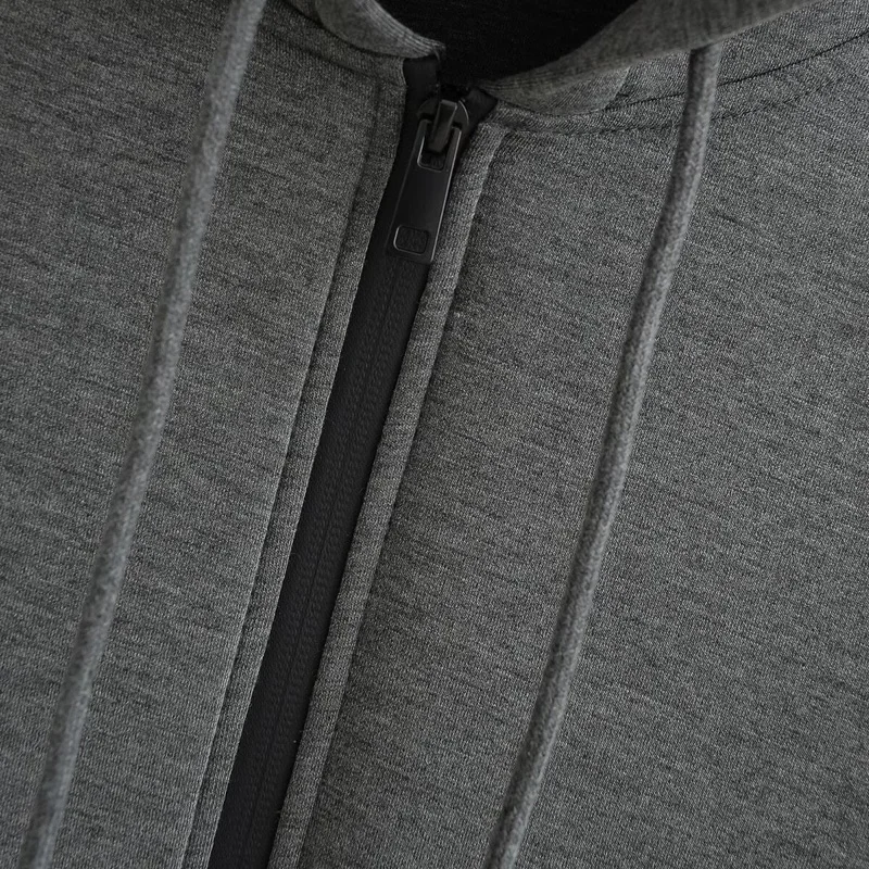 TRAF Sudadera con capucha para mujer, sudaderas con cremallera de gran tamaño, ropa de abrigo de manga larga para otoño e invierno, sudadera con cremallera Y2k, Top con capucha
