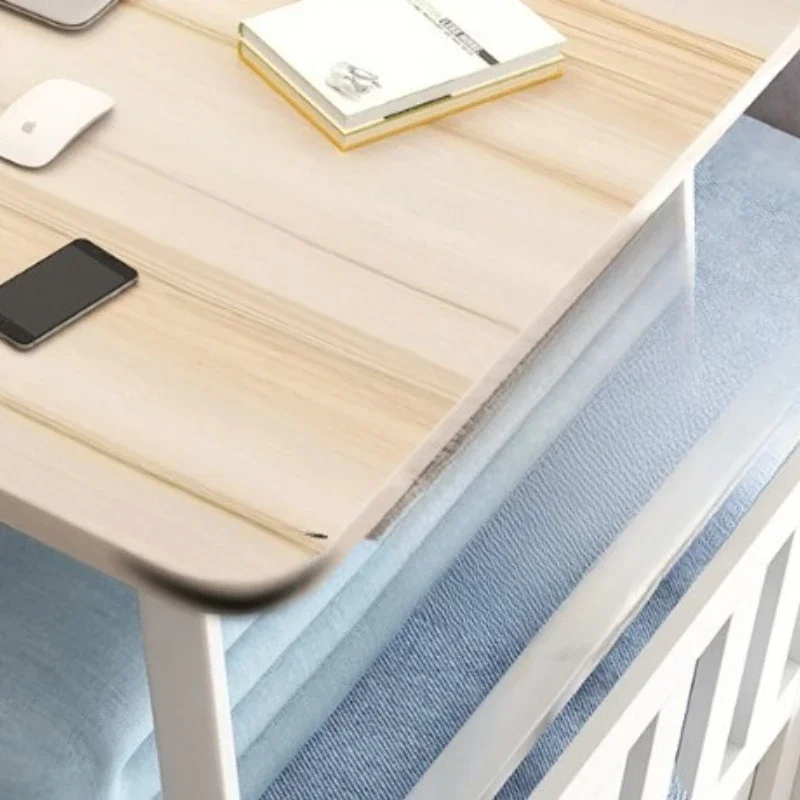1 PC แบบพกพา Ergonomic Cork Lap โต๊ะไม้ไผ่,ทํางานขาตั้งตามหลักสรีรศาสตร์, การออกแบบโต๊ะพับได้, การออกแบบโต๊ะที่มั่นคง