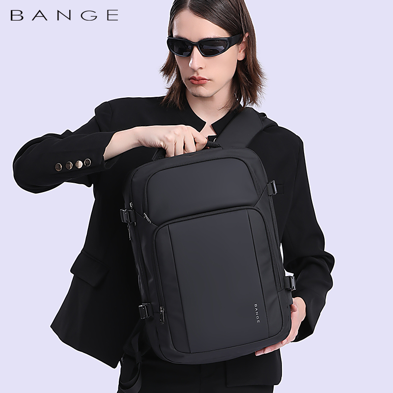 BANGE Neue Design Große Kapazität USB Aufladbare Reise Rucksäcke Männer 15,6 zoll Laptop Rucksack Wasserdichte Outdoor Tasche für Männer