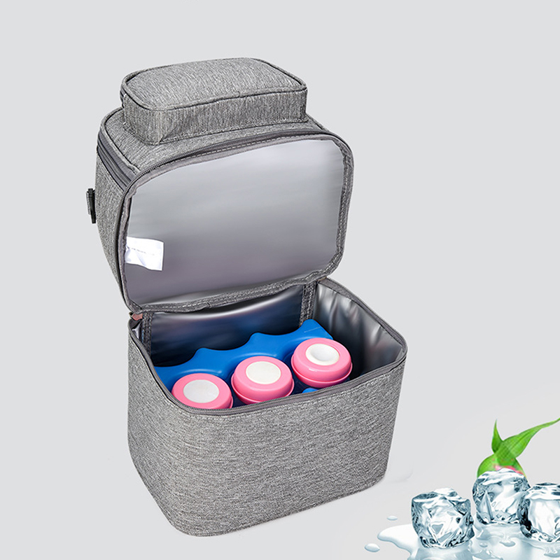 Insulation Bag Milk Storage Breast Pump Maternity Cooler Layer Fresh Keeping Baby Food Backpack Feeding Bottle For Mother