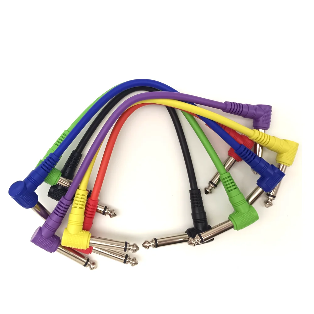 3/6 Ghita Điện Tác Dụng Bàn Đạp Miếng Dán Cáp Dây Độ Ồn Thấp Che Chắn Cáp Âm Thanh Dẫn Đúng 1/4 góc Miếng Dán Cường Lực