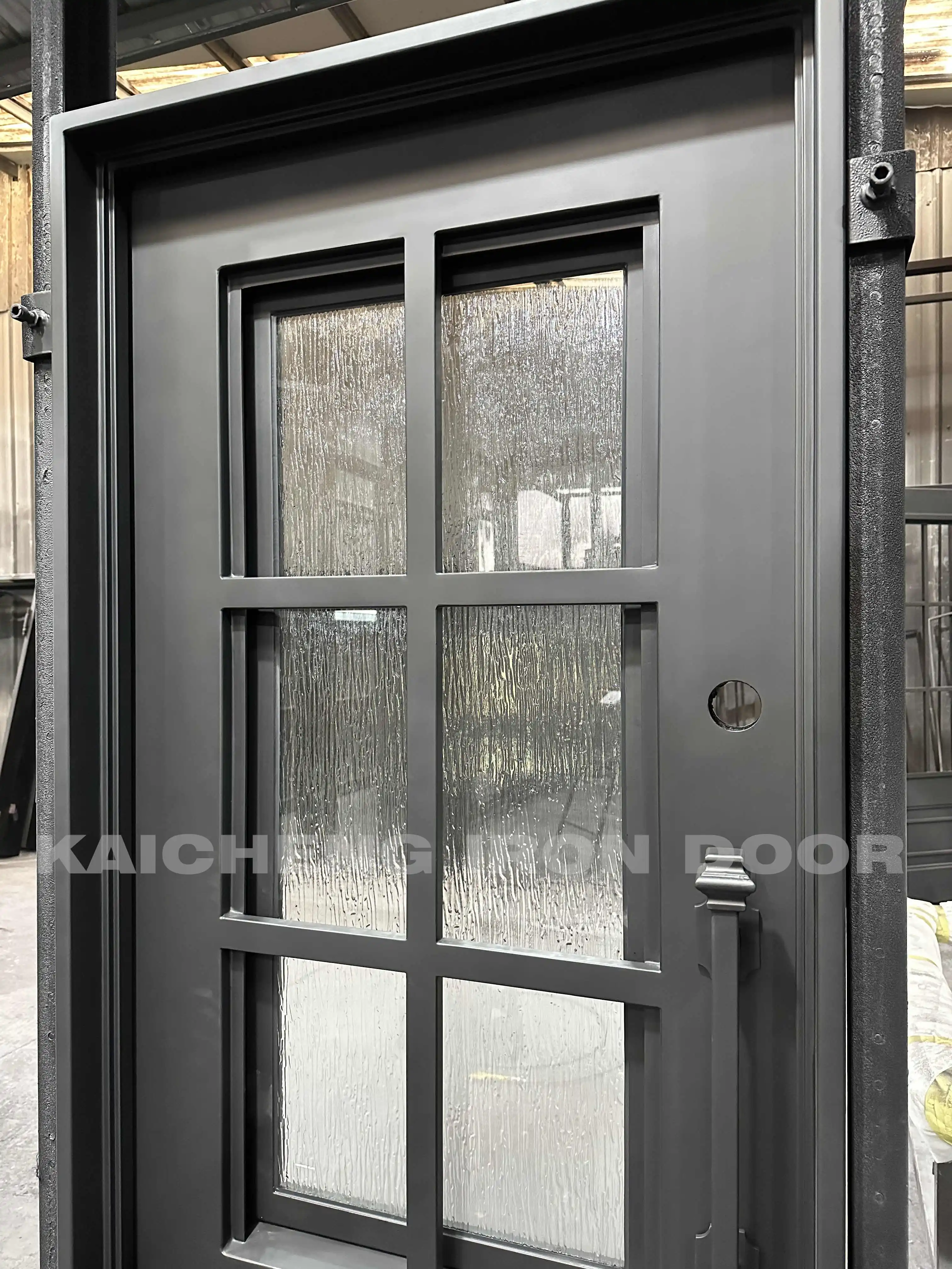Front Iron Door Customized services, Customized Size Customized styles, High Quality Design Wrought Security Entrance Door