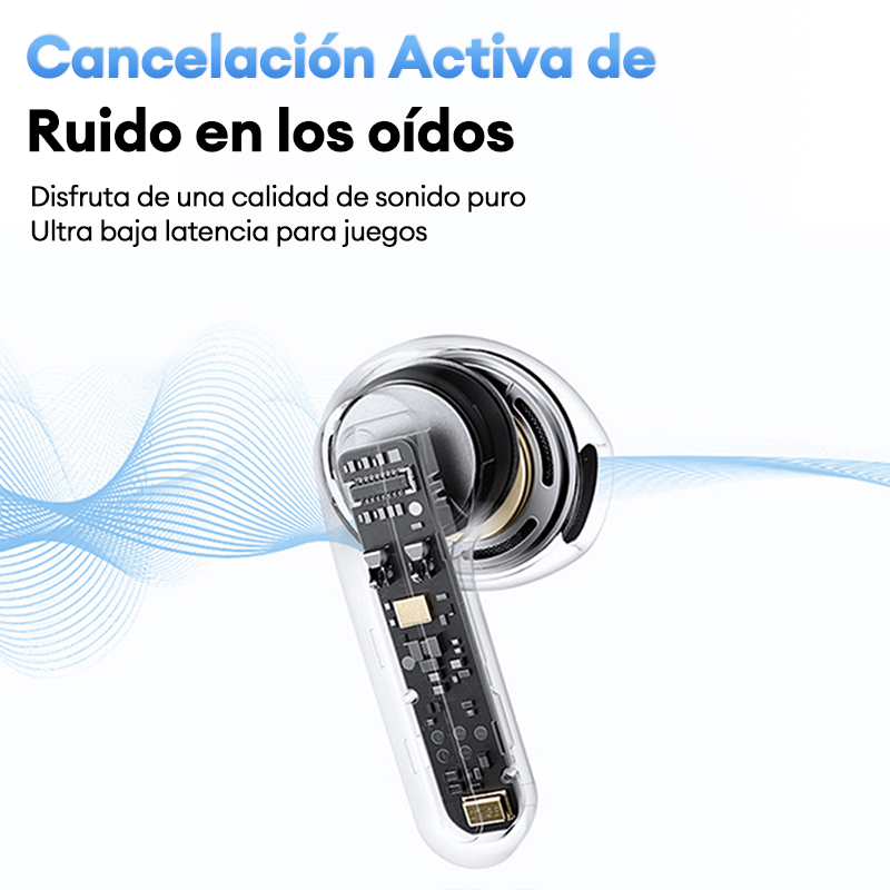 Nuevo Lenovo LE209 auricular inalámbrico Bluetooth ANC reducción de ruido música HiFi auriculares Bluetooth 30H duración de la batería auriculares para juegos