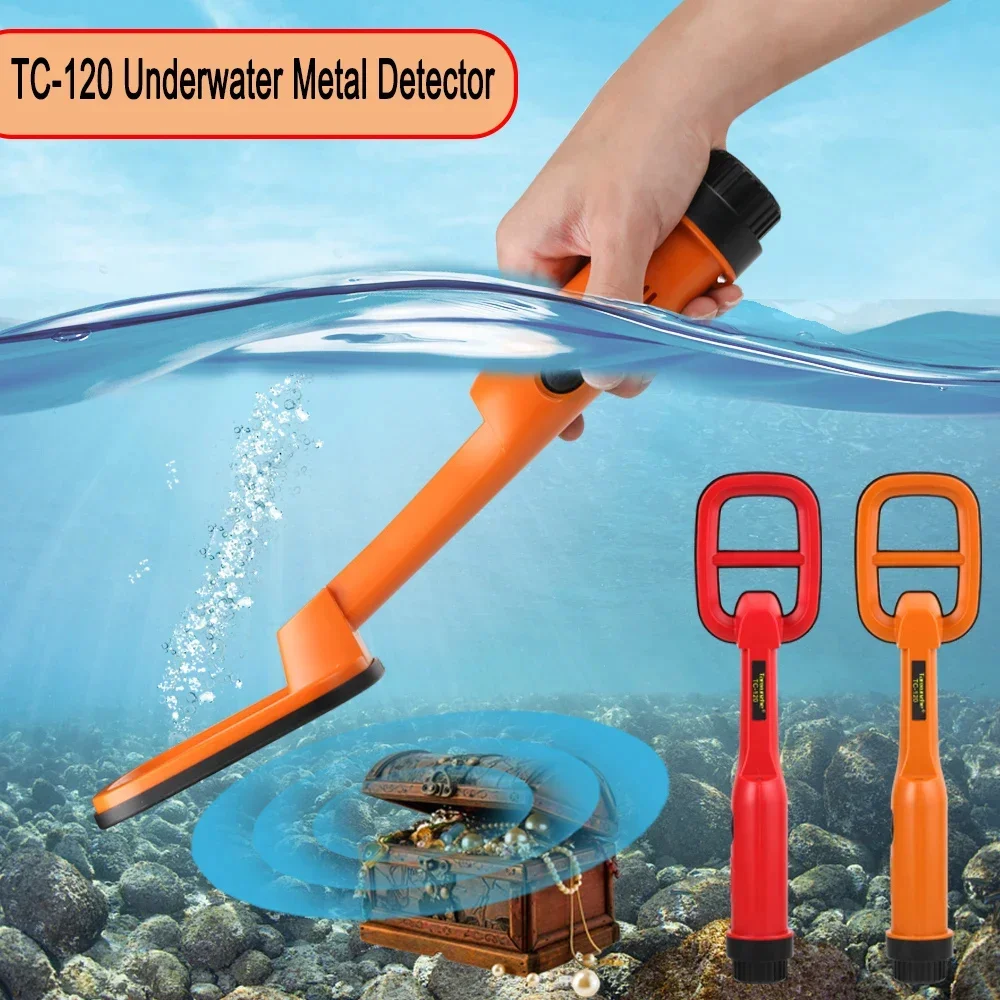 TC-120 Metall finder Metall detektor Hand Puls Pin pointer Induktion Tauch schatz wasserdichter Metall detektor