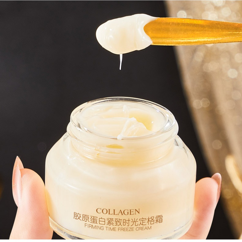 Crème au collagène Lifting Crème raffermissante hydratanteReduce les rides et les ridules éclaircit 50g