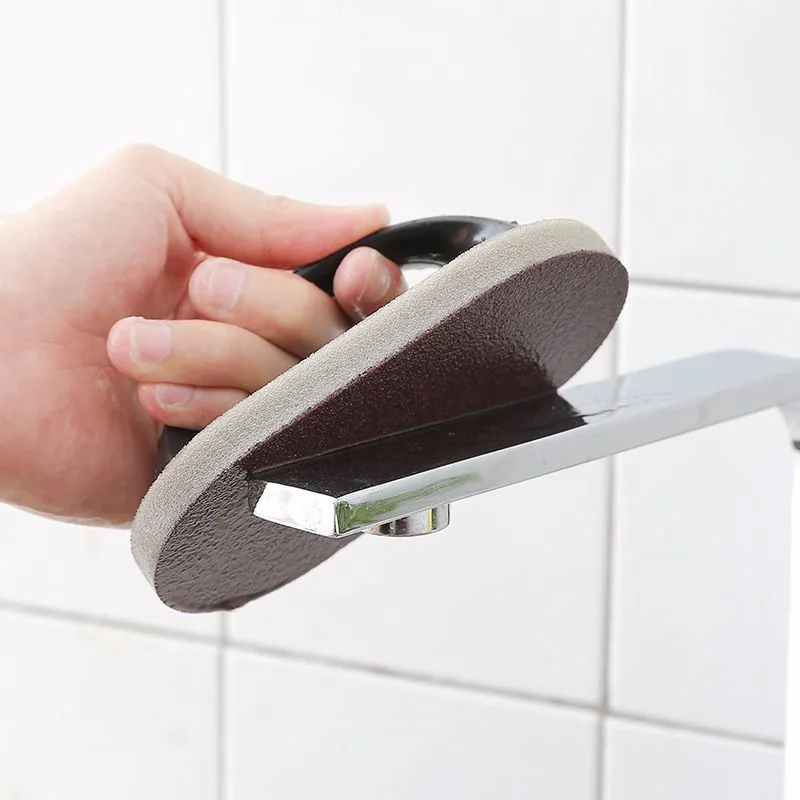 Com alça esponja de esmeril esfregar magia adequado para bancadas de cozinha pote de lavagem inferior preto sujeira limpar tábua de cortar lavagem em casa