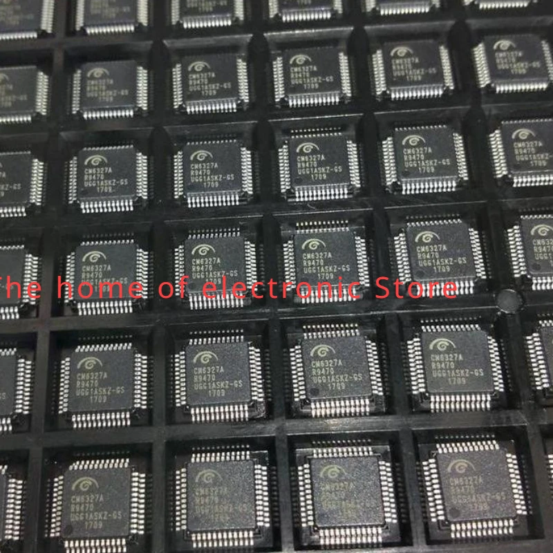 5 teile/los cm6327a lqfp48 audio chip c-media dual kanal stereo mikrofon ic