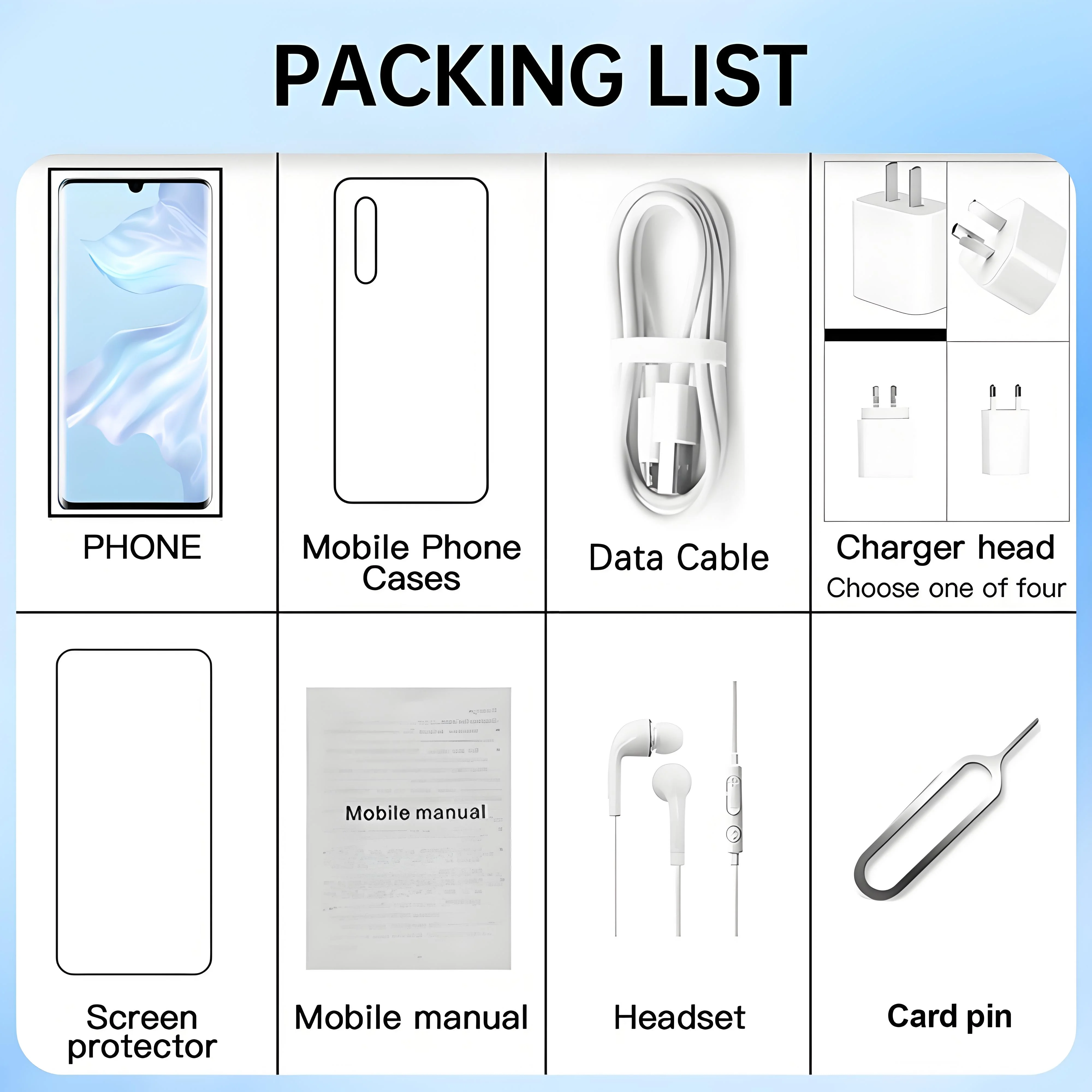 HUAWEI P30 Pro Smartphone Android Phone 6.47'' 256GB 40MP+32MP Cellphones Dual SIM Google Play Store Mobile phone Global Version