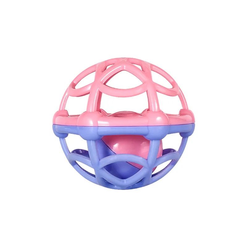 ที่มีสีสัน Soft Rattles ของเล่นมือจับหลุมลูกเด็กแรกเกิดเปลรถเข็นเด็ก Handbell ของเล่นเพื่อการศึกษาเด็กทารก Xmas ของขวัญ