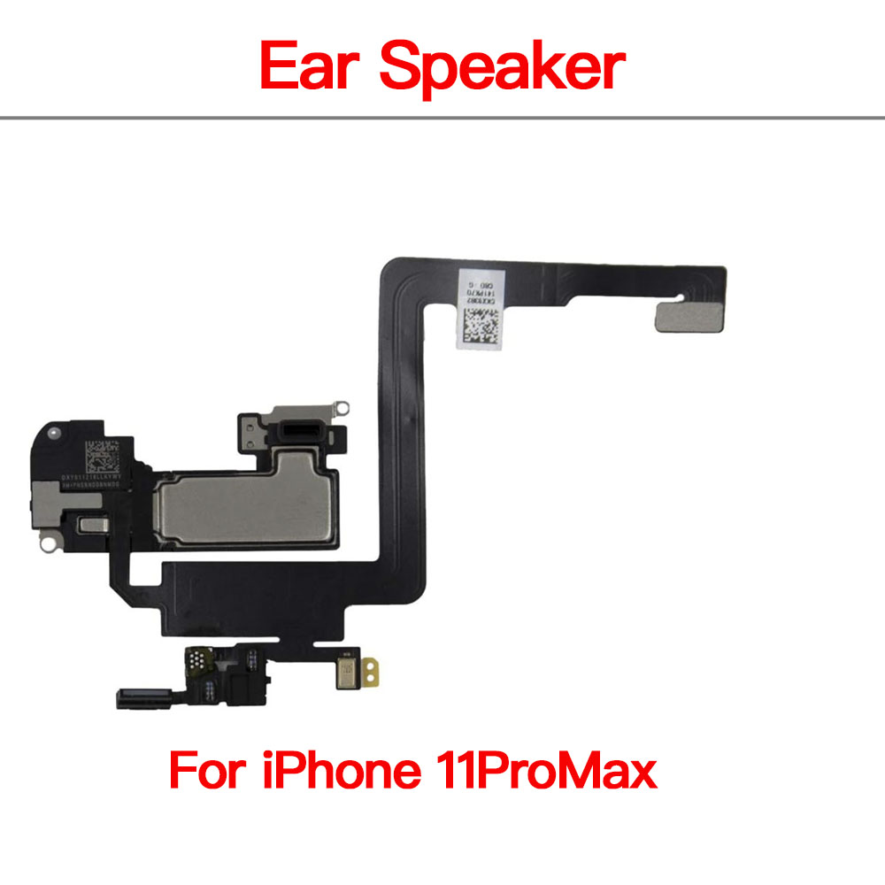 Reemplazo de pieza de altavoz de oreja para iPhone 7 8 Plus X XR XS 11 Pro Max altavoz superior