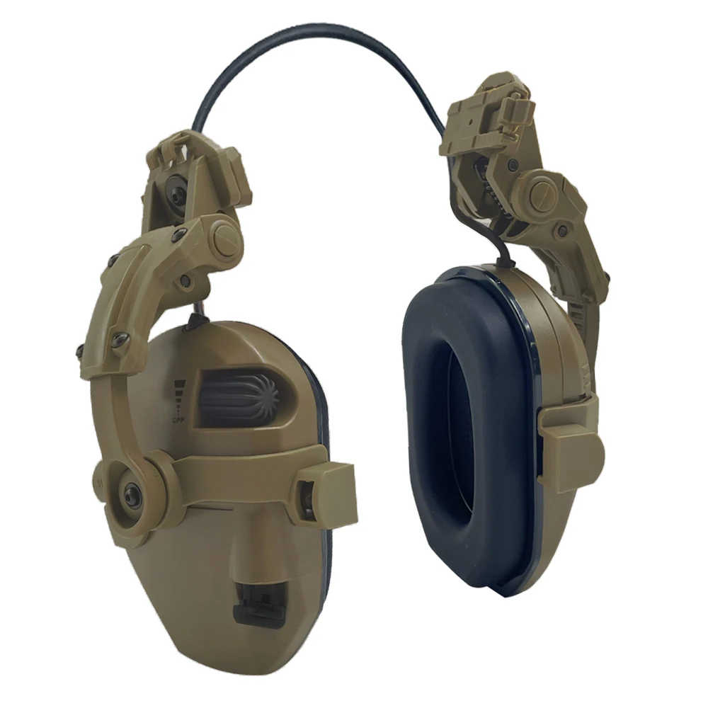 Army Shooting Earmuffs Tactical Airsoft Headset Electronic Hearing Protector Active Noise Reduction Hunting Headphone