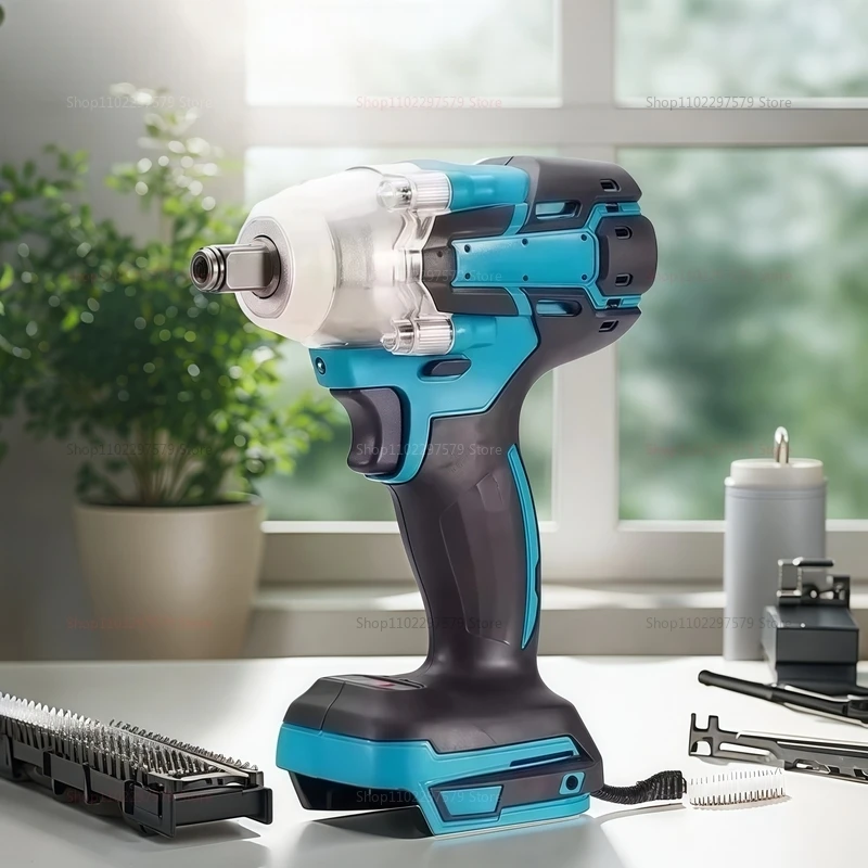21V battery Standard Cordless electric impact wrench Electric tool brushless electric wrench hand drill