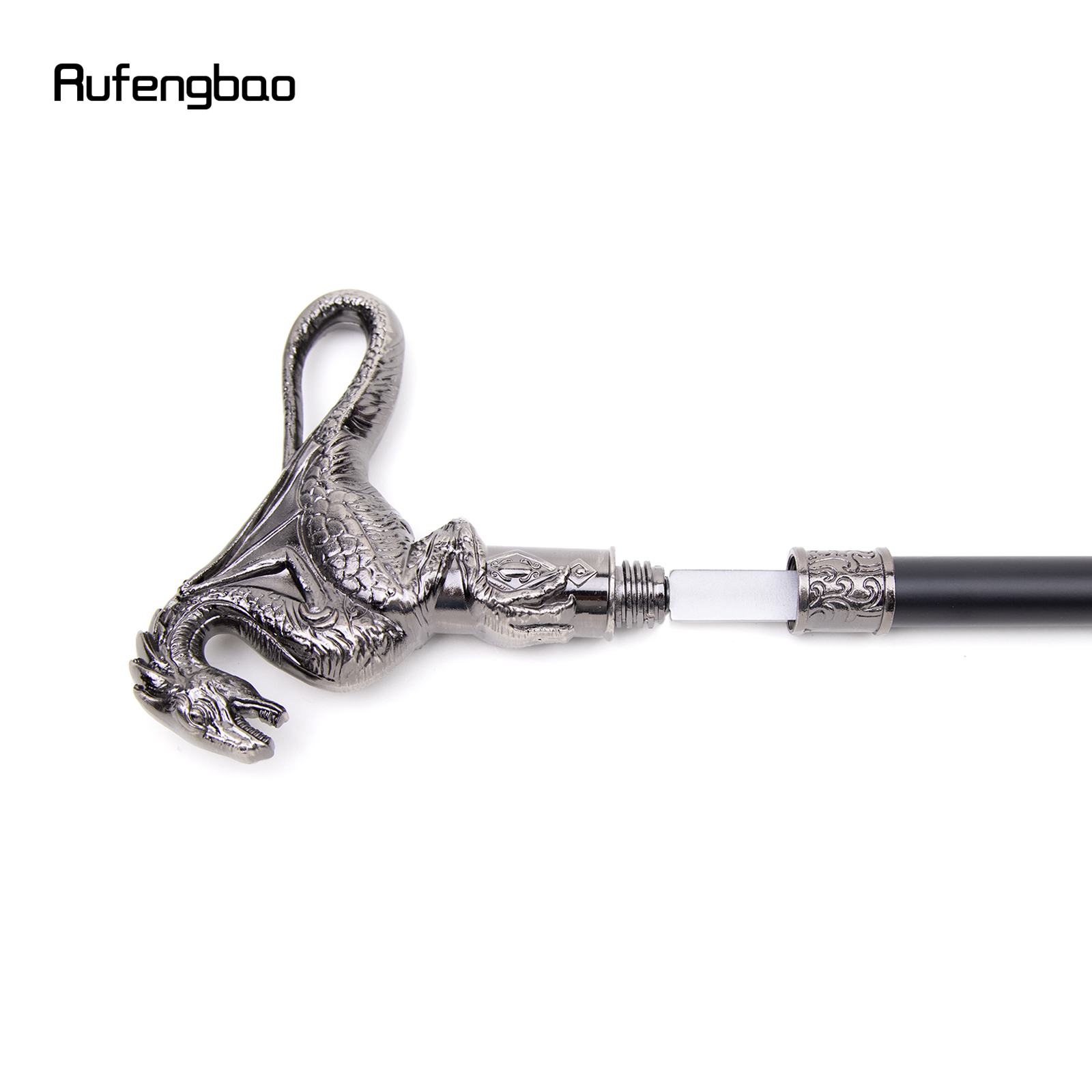 Dinossauro tiranossauro rex bengala com placa escondida auto defesa moda cana placa cosplay crosier vara 93cm