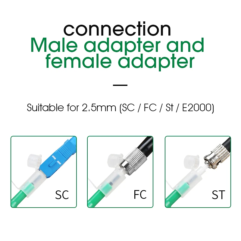SC/FC/ST 2.5mm 광섬유 청소 펜 LC/MU 1.25mm 광섬유 클리너 도구 광섬유 커넥터 클리너 광 스마트 클리너