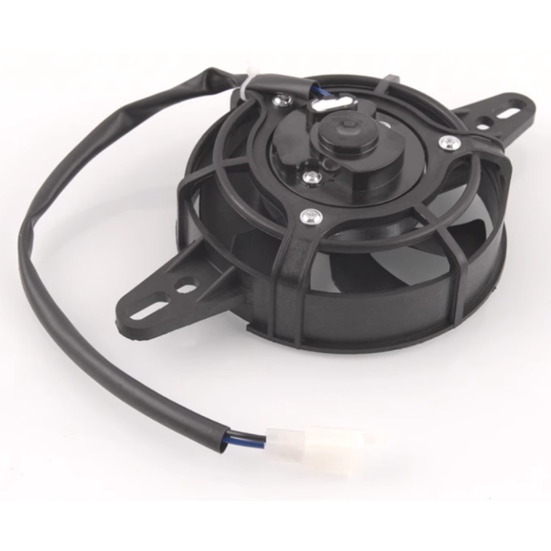 Motocicleta ventilador de refrigeração para 150cc, 200cc, 250cc ATV, Karts 4WD, radiador elétrico 12V e refrigerador de óleo