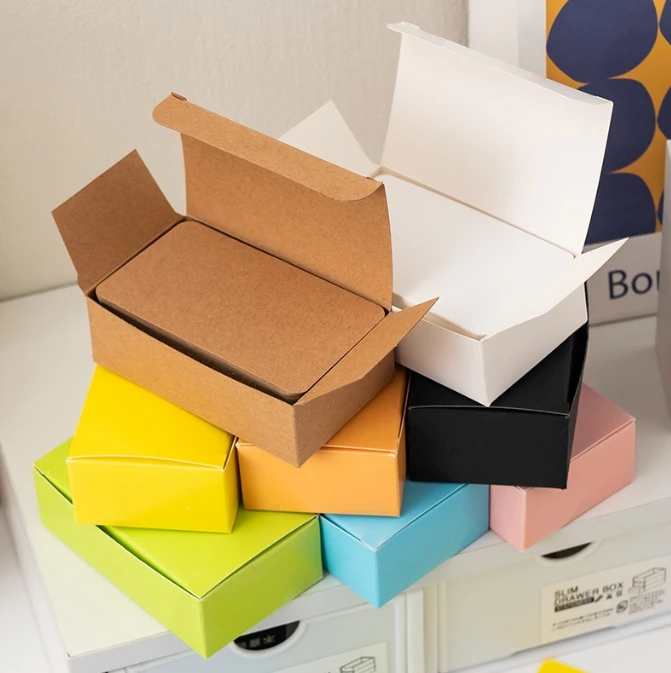 100 Stück 90x54x0,3mm Kraft papier karte leer Geschäfts nachricht Notiz danke Schreiben Etikett Lesezeichen lernen