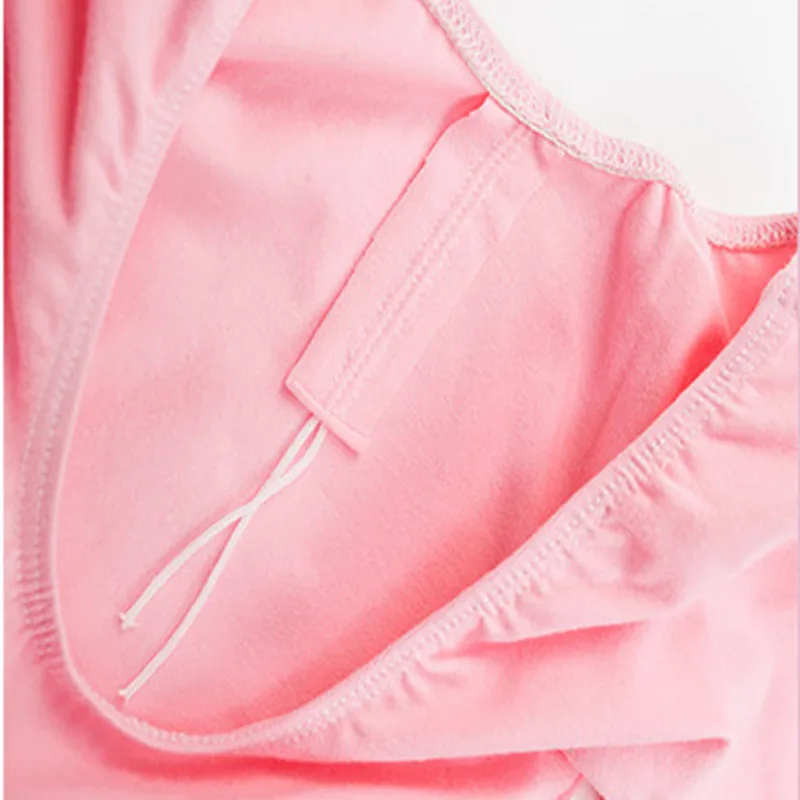 สาวบัลเล่ต์ Leotard สีดําแขนยาวผ้าฝ้ายทีม Basic สําหรับเด็กวัยหัดเดินยิมนาสติกเต้นรํา Scoop คอ Bodysuits Professional