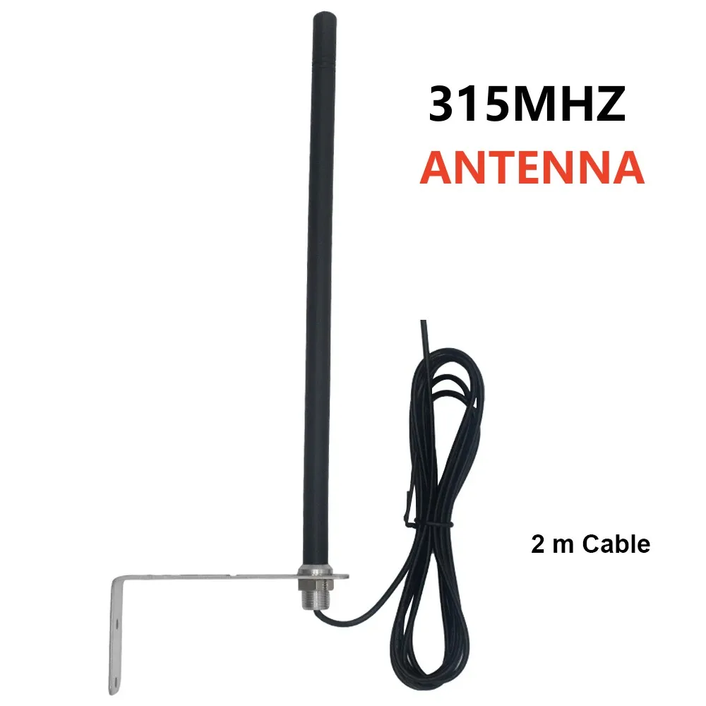 Antena de 315mhz para abridor de porta de garagem, estender distância de controle remoto de até 150 metros