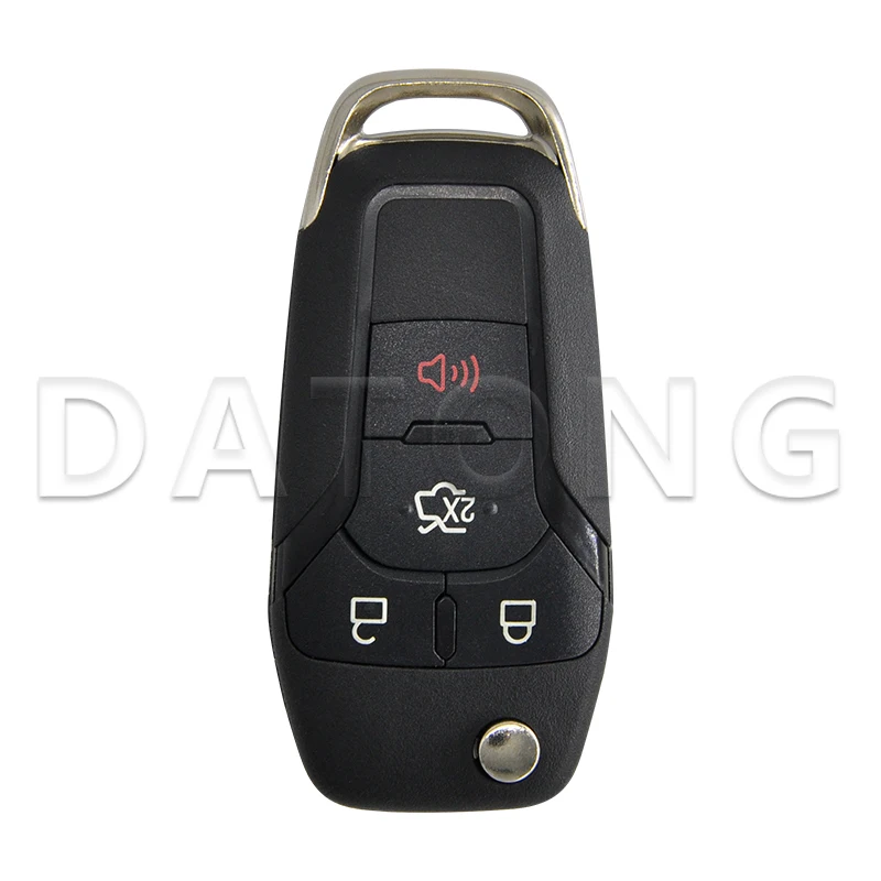 Datong World Capa para chave de carro compatível com Ford F150 F250 F350 Explorer Ranger KA Fiesta Mondeo Focus Everest Edge Kuga Escort