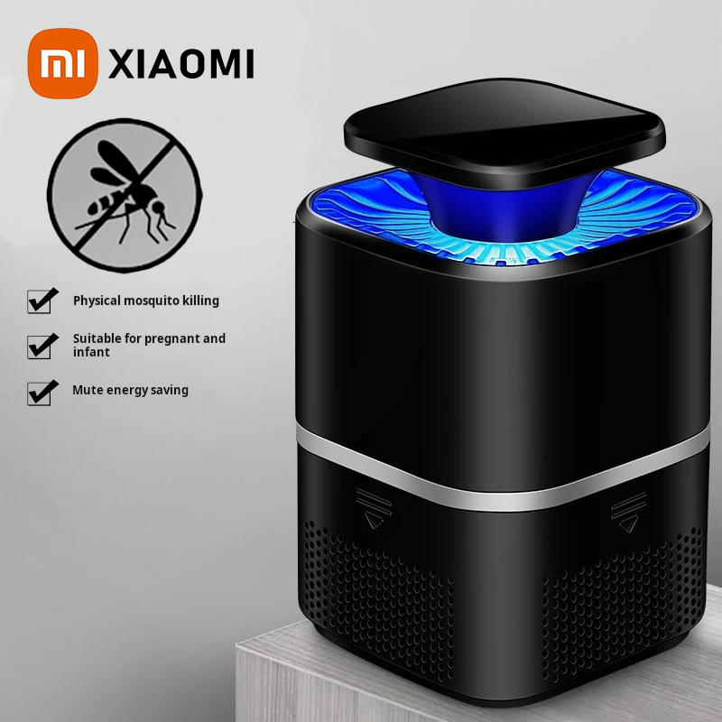 Лампа от комаров Xiaomi, домашняя безопасная, бесшумная, эффективная, ловец комаров, низкое энергопотребление, USB-световая волна, приманка от комаров