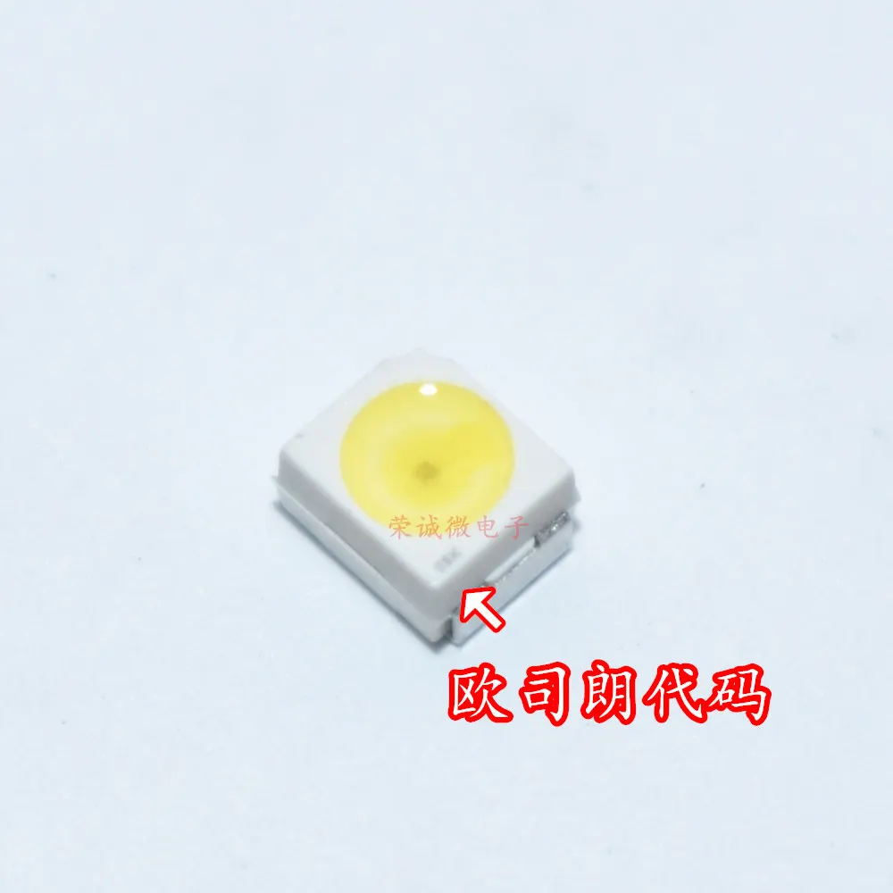 50 pz/importato OSRAM 3528 2 piedi rosso bianco blu chiaro giallo verde luce 1210 misuratore auto misuratore auto indicatore LED lampada perline evidenziare