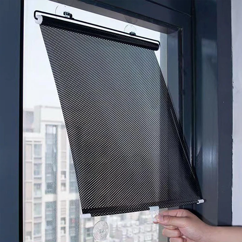 Rodillo de persianas negro, taladro de perforación, cortinas opacas, rodillos de cortina para rollo de ventana, oscurecimiento, cortinas ciegas, persiana de cocina