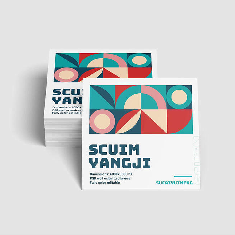 50-500 個の格安カスタマイズ名刺フルカラー両面印刷名刺 300GMG 紙