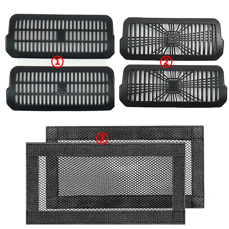 Voor Tesla Nieuwe Model 3 Highland 2024 Onder Seat Achter Air Vent Bescherm Cover Anti-blocking Achterbank Outlet Grille protector Onderdelen