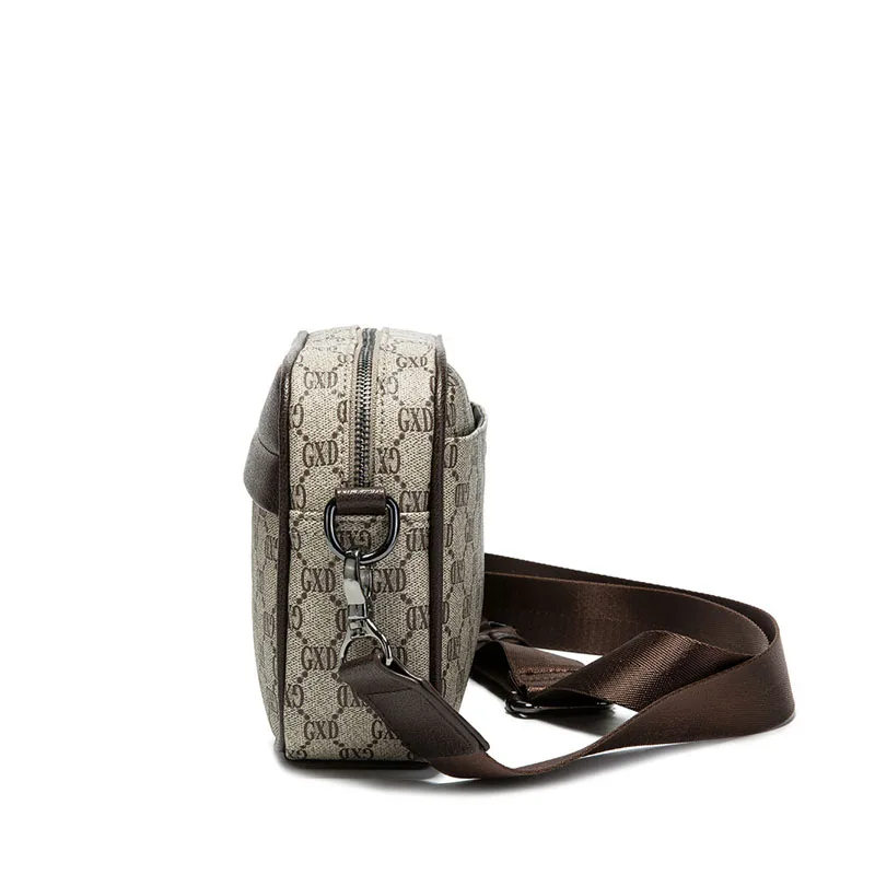 2024 กระเป๋าสะพายแฟชั่นสําหรับชายหนุ่ม Papular PU หนังกันน้ํา Crossbody กระเป๋าธุรกิจ Casual กระเป๋าขายส่ง